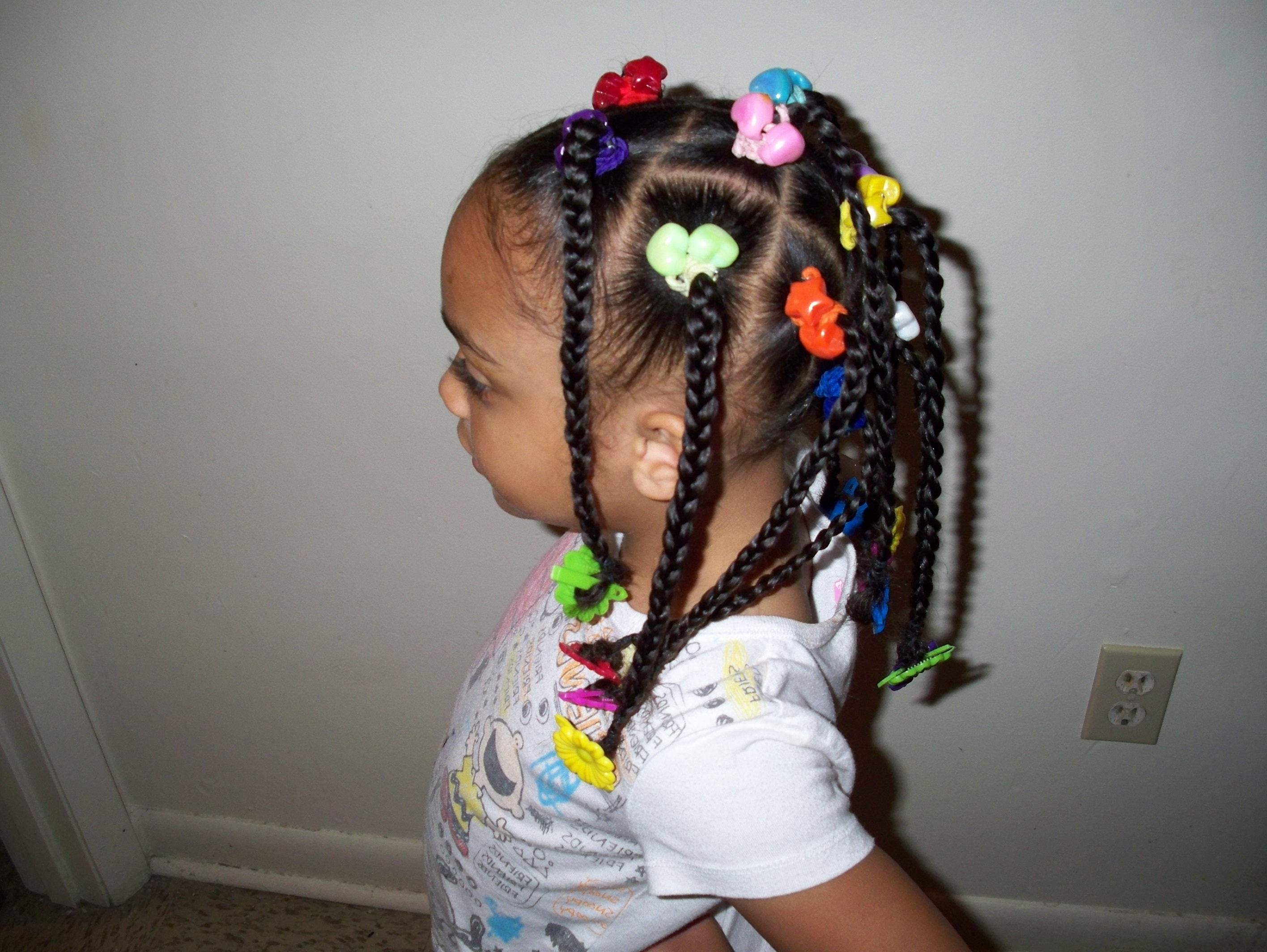 Black Little Girl Hairstyles Ponytails Girls Hair Tv Cute Kids Hairstyles  Braids Ponytails Beads – Randi B.